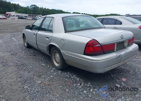 2000 Mercury Grand Marquis Ls from USA, damaged, VIN 2MEFM75W8YX669536